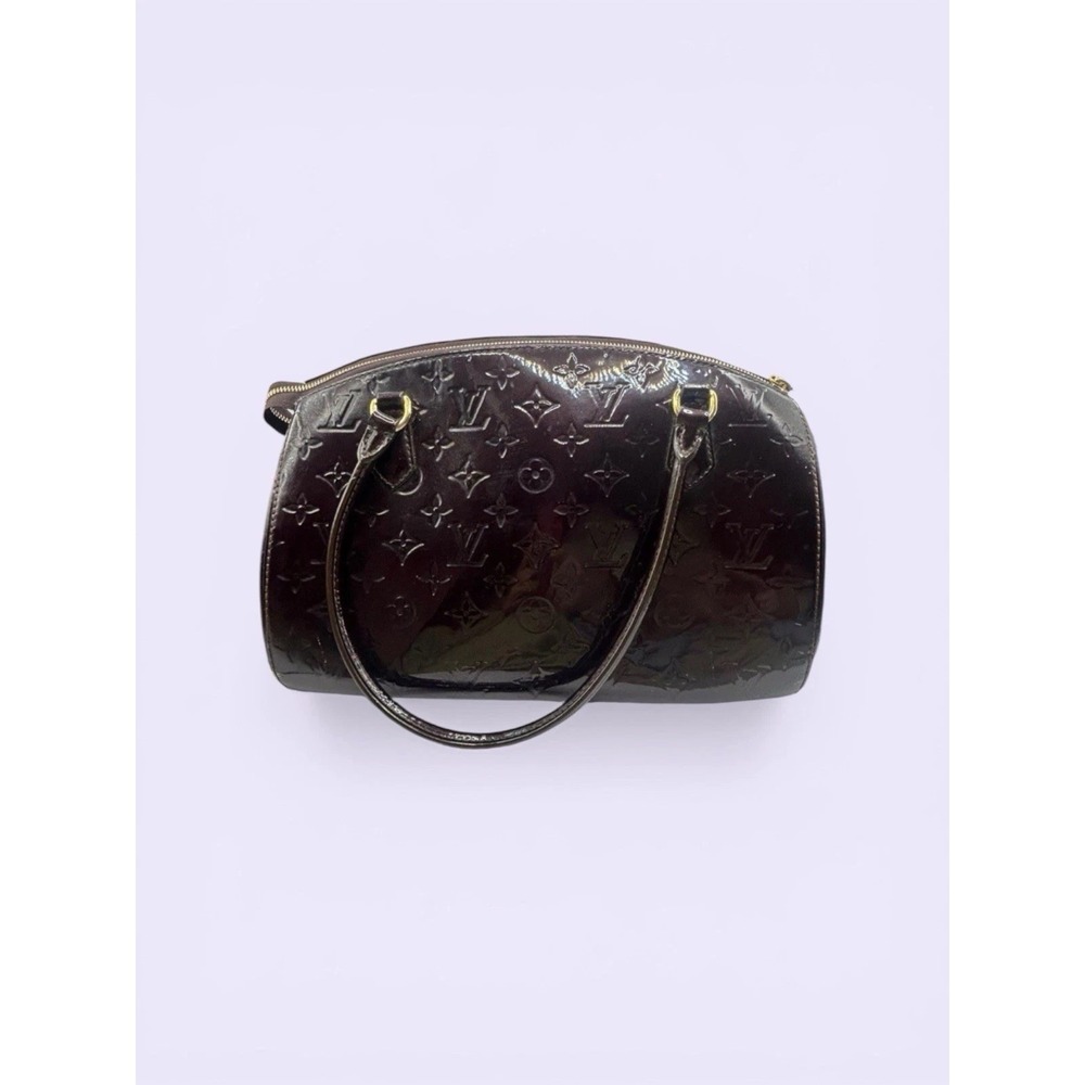 Louis Vuitton Monogram Vernis Bedford Rare Amarant Color Patent Leather Bag - Picture 5 of 11